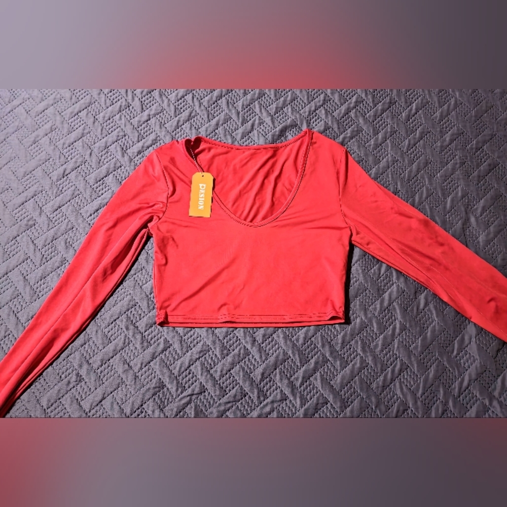 Red Orange Super Soft Crop